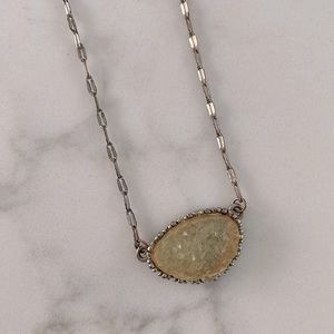 Druzy Gemstone Necklace